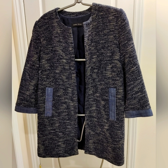 Ivanka Trump Jackets & Blazers - Ivanka Trump tweed long blazer